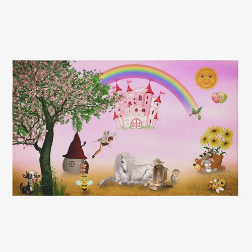 Fairy tale area rug - fairy,